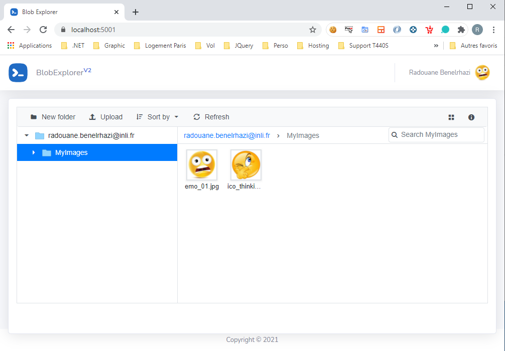 Azure blob storage Azure AD